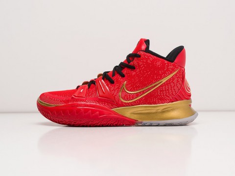 nike kyrie red and gold