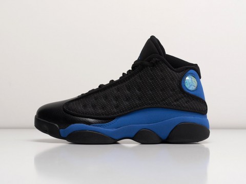 Nike Air Jordan 13 Retro Black / Hyper Royal артикул 21943 Nike Air Jordan 13 Retro Black / Hyper Royal артикул 21943