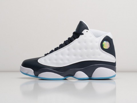 Nike Air Jordan 13 Retro Obsidian White / Obsidian / Dark Powder Blue артикул 21946 Nike Air Jordan 13 Retro Obsidian White / Obsidian / Dark Powder Blue артикул 21946