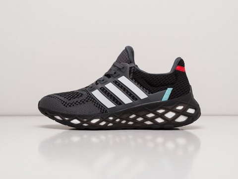 Adidas Ultra boost Web DNA Grey / Black / White артикул 21965