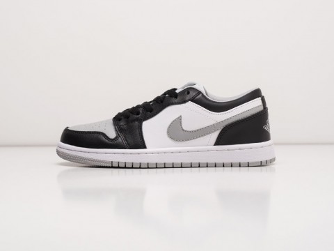 Женские кроссовки Nike Air Jordan 1 Low WMNS White / Black / Grey AR22041