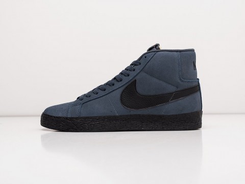 Мужские кроссовки Nike SB Zoom Blazer Mid синие