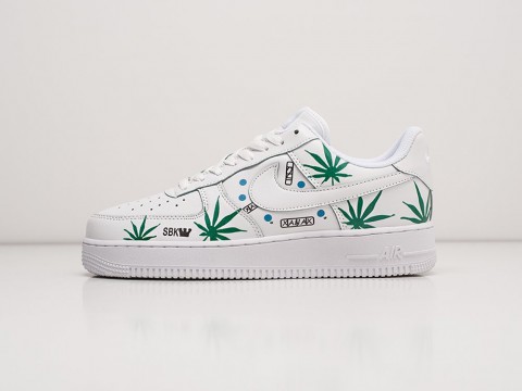 Nike Air Force 1 Low SBK Xanax White / Green артикул 22097