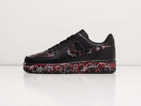 Nike Air Force 1 Low Black / White / Red