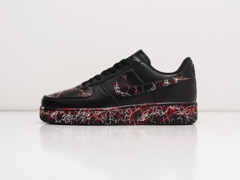 Nike Air Force 1 Low черные кожа мужские (40-45) Nike Air Force 1 Low черные кожа мужские (40-45)
