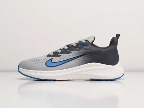 Мужские кроссовки Nike Air Pegasus +30 Grey / Black / Blue / White (40-45 размер)