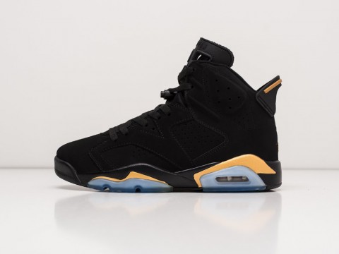 Nike Air Jordan 6 Black / Blue артикул 22198