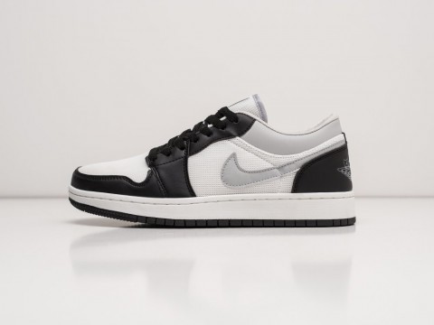 Мужские кроссовки Nike Air Jordan 1 Low White / Black / Grey (40-45 размер)