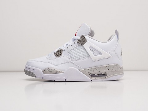 Nike Air Jordan 4 Retro White / Cement