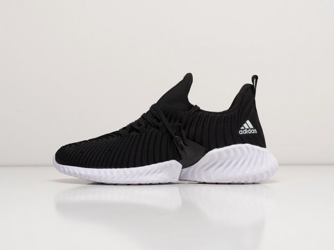 Мужские кроссовки Adidas Alphabounce Instinct Black / White (40-45 размер)