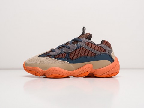 Adidas Yeezy 500 Enflame Brown/Orange артикул 22738