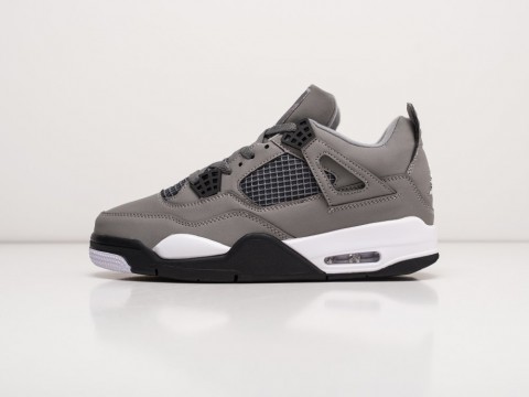 Мужские кроссовки Nike Air Jordan 4 Retro серые Мужские кроссовки Nike Air Jordan 4 Retro серые