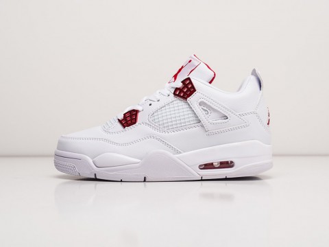 Женские кроссовки Nike Air Jordan 4 Retro WMNS белые Женские кроссовки Nike Air Jordan 4 Retro WMNS белые
