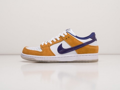 Nike SB Dunk Low WMNS Laser Orange White / Regency Purple / Laser Orange артикул 22825