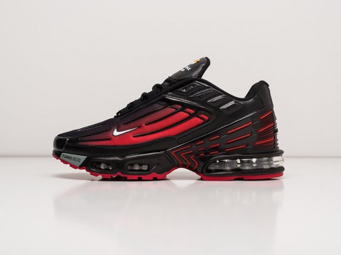 Мужские кроссовки Nike Air Max Plus 3 Black / Red (40-45 размер)