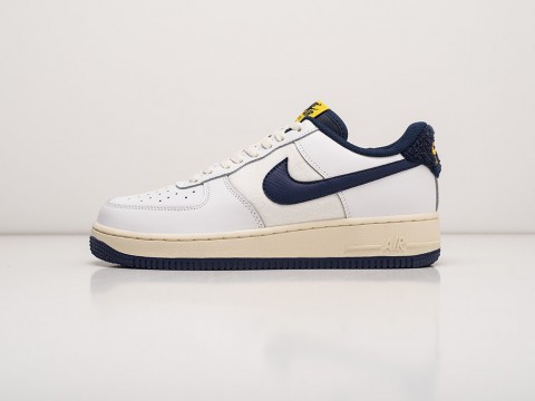 Nike Air Force 1 Low White / Navy Blue артикул 22952