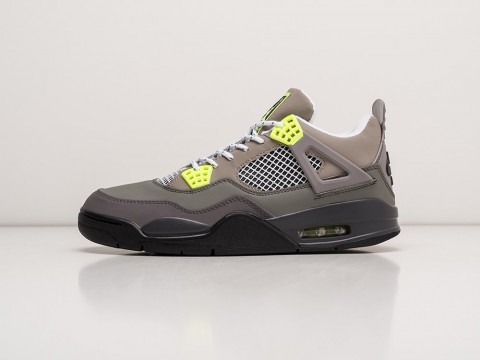 Мужские кроссовки Nike Air Jordan 4 Retro зеленые Мужские кроссовки Nike Air Jordan 4 Retro зеленые