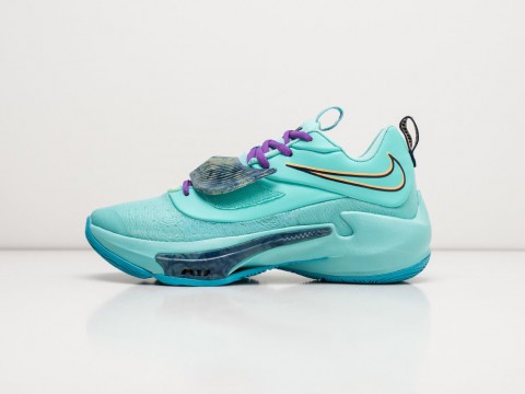 Мужские кроссовки Nike Zoom Freak 3 Lagoon Blue / Purple (40-45 размер)