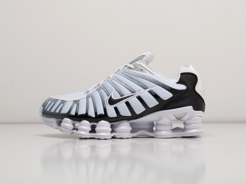 Мужские кроссовки Nike Shox TL White / Black - фото