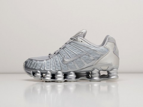 Мужские кроссовки Nike Shox TL Silver - фото
