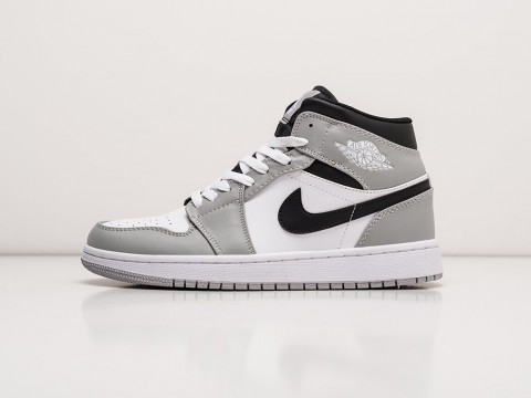 Nike Air Jordan 1 Grey / White / Black артикул 23314