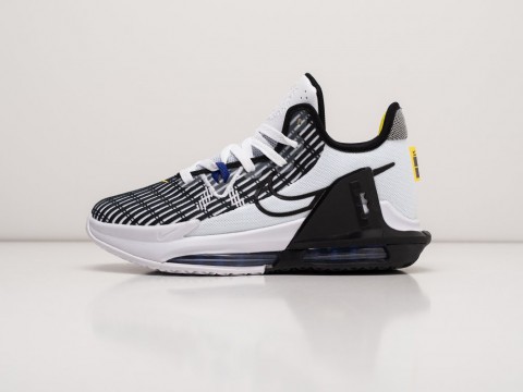 Мужские кроссовки Nike Lebron Witness VI White / Black / Blue (40-45 размер)