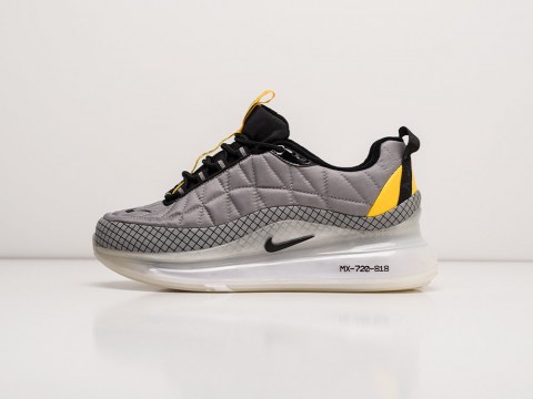 Мужские кроссовки Nike MX-720-818 Grey / White / Black / Yellow - фото