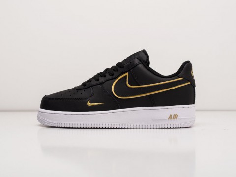 Nike Air Force 1 Low черные кожа мужские (40-45) Nike Air Force 1 Low черные кожа мужские (40-45)