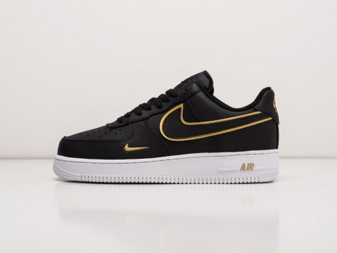 Nike Air Force 1 Low черные артикул 23401