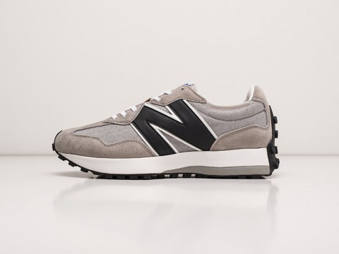 Мужские кроссовки New Balance 327 Grey / Black / White (40-45 размер)