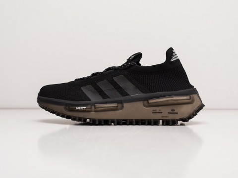 Мужские кроссовки Adidas NMD S1 Black / Brown (40-45 размер) фото