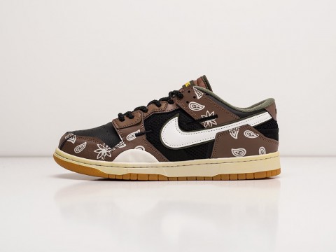 Мужские кроссовки Nike SB Dunk Low Scrap коричневые Мужские кроссовки Nike SB Dunk Low Scrap коричневые