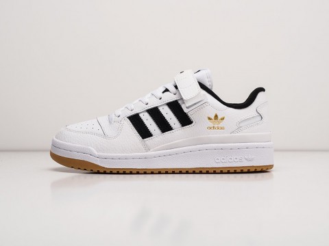 Мужские кроссовки Adidas Forum Low White / Black / Gum (40-45 размер)