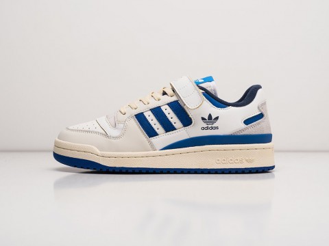 Adidas Forum Low White / Royal Blue артикул 23645