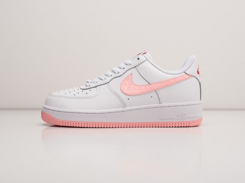 Женские кроссовки Nike Air Force 1 Low WMNS White / Pink (36-40 размер)
