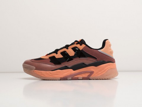Мужские кроссовки Adidas Niteball Brown / Black / Orange (40-45 размер)