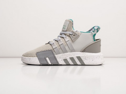 Adidas EQT Bask ADV WMNS Grey / White / Green артикул 23807