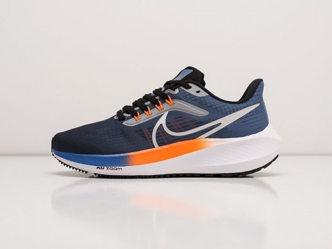Женские кроссовки Nike Air Zoom Pegasus 39 WMNS Navy Blue / Orange / White (36-40 размер) фото