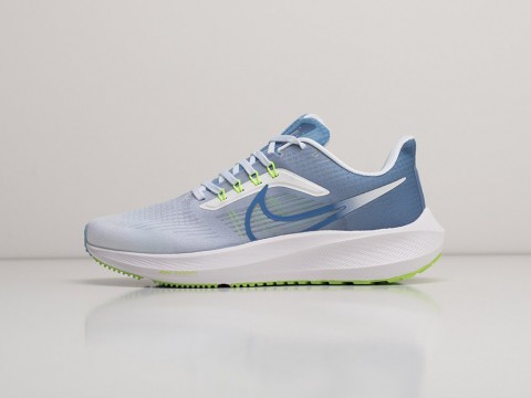 Женские кроссовки Nike Air Zoom Pegasus 39 WMNS Blue / White / Neon Green (36-40 размер) фото