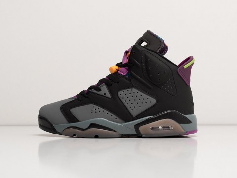 Nike Air Jordan 6 Bordeaux черные кожа мужские (40-45) Nike Air Jordan 6 Bordeaux черные кожа мужские (40-45)