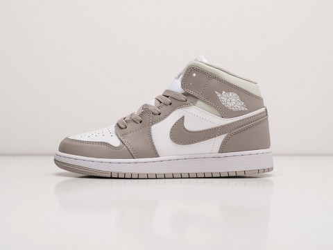 Nike Air Jordan 1 WMNS бежевые кожа женские (36-40) Nike Air Jordan 1 WMNS бежевые кожа женские (36-40)