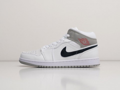 Мужские кроссовки Nike Air Jordan 1 белые Мужские кроссовки Nike Air Jordan 1 белые