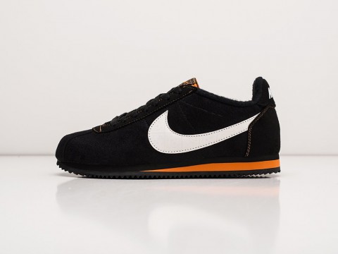Мужские кроссовки Nike Cortez Classic Black / White / Orange (40-45 размер)