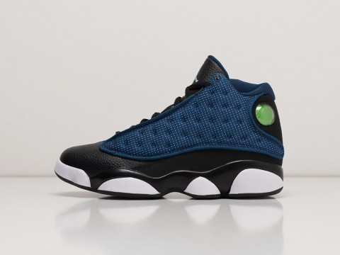 Nike Air Jordan 13 Retro WMNS Blue / Black / White артикул 23884 Nike Air Jordan 13 Retro WMNS Blue / Black / White артикул 23884