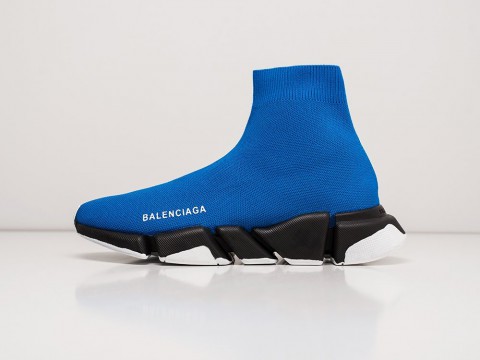 Мужские кроссовки Balenciaga Speed 2.0 Blue / Black / White (40-45 размер) фото
