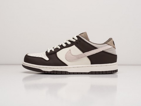 Nike SB Dunk Low White / Brown артикул 23899 Nike SB Dunk Low White / Brown артикул 23899