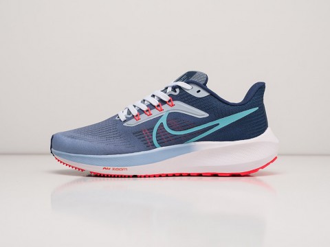 Nike Air Zoom Pegasus 39 синие текстиль мужские (40-45)