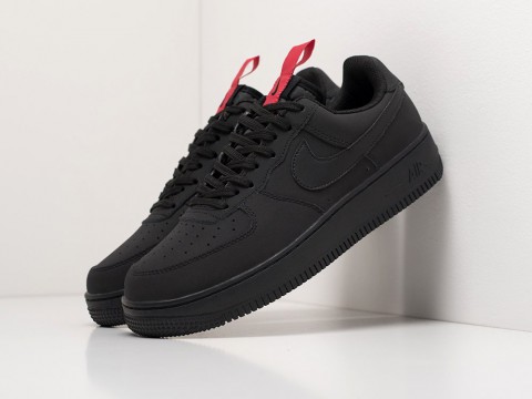 Nike Air Force 1 Low WMNS Black / Black / Red
