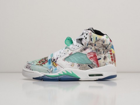 Мужские кроссовки Nike Air Jordan 5 Wings разноцветные Мужские кроссовки Nike Air Jordan 5 Wings разноцветные