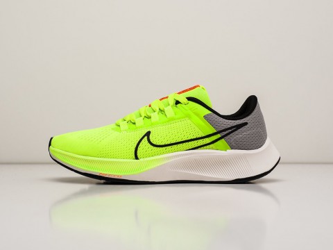 Мужские кроссовки Nike Air Zoom Pegasus 38 Volt / White / Grey / Black - фото